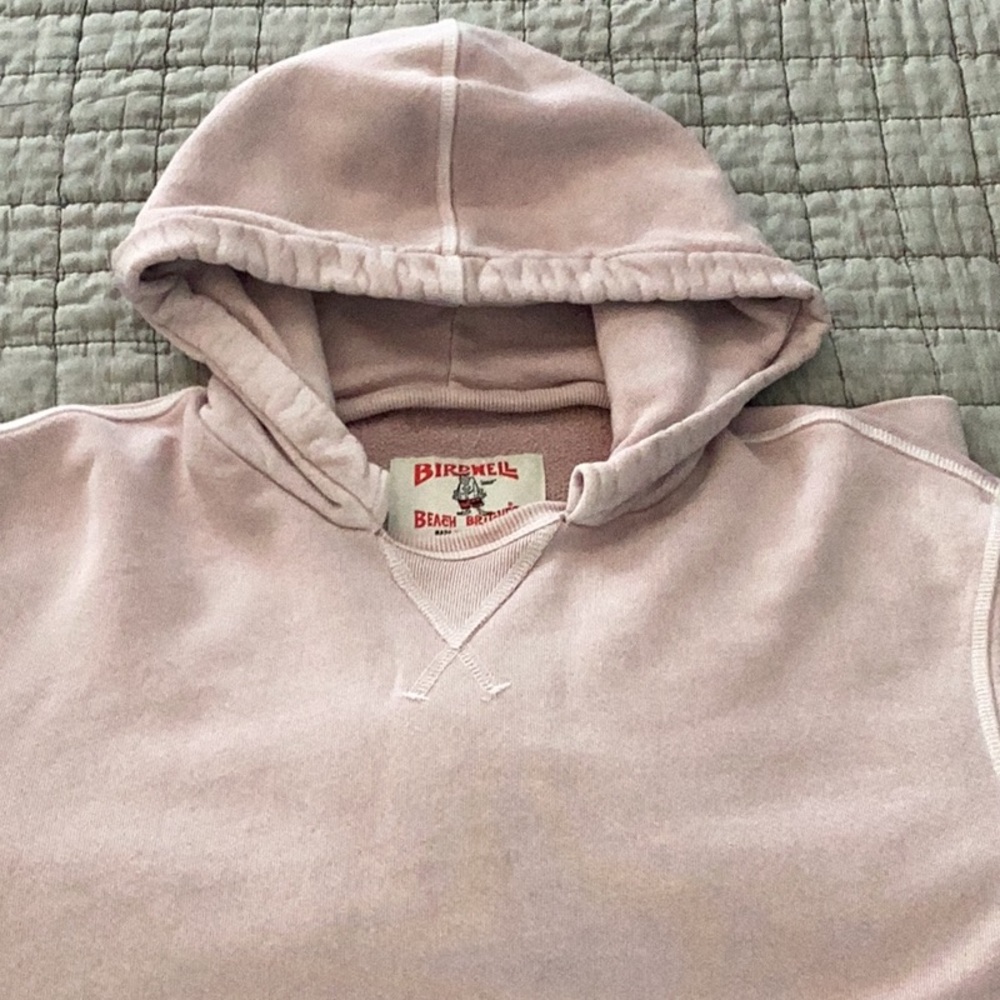 Birdwell Blank Hoodie - Men's Large - Dusty Pink